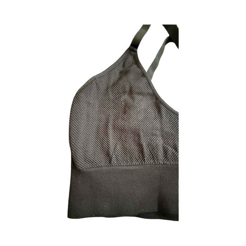 Boom Boom Jeans Black Strappy Sports Bra - Picture 5 of 5